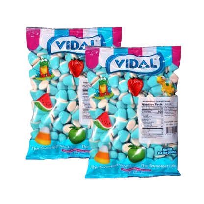 Raspberry Gummi Drops (12/2.2 LBs)
