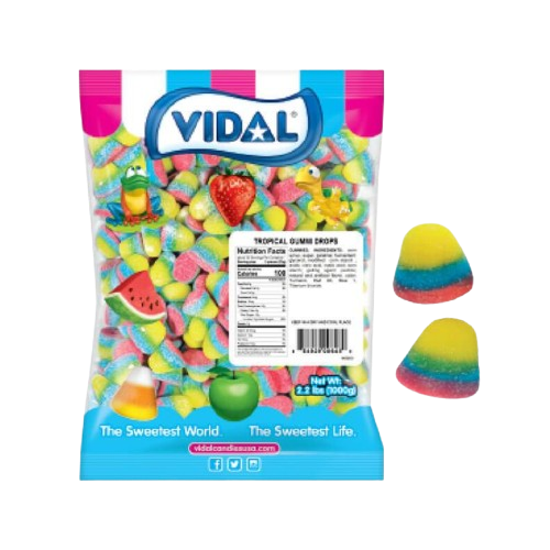 Tropical Gummi Drops (12/2.2 LBs)
